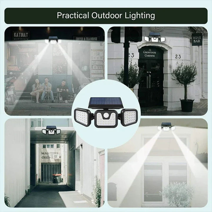 BowLift | Power Save Motion Activated Outdoor Solar Lamp