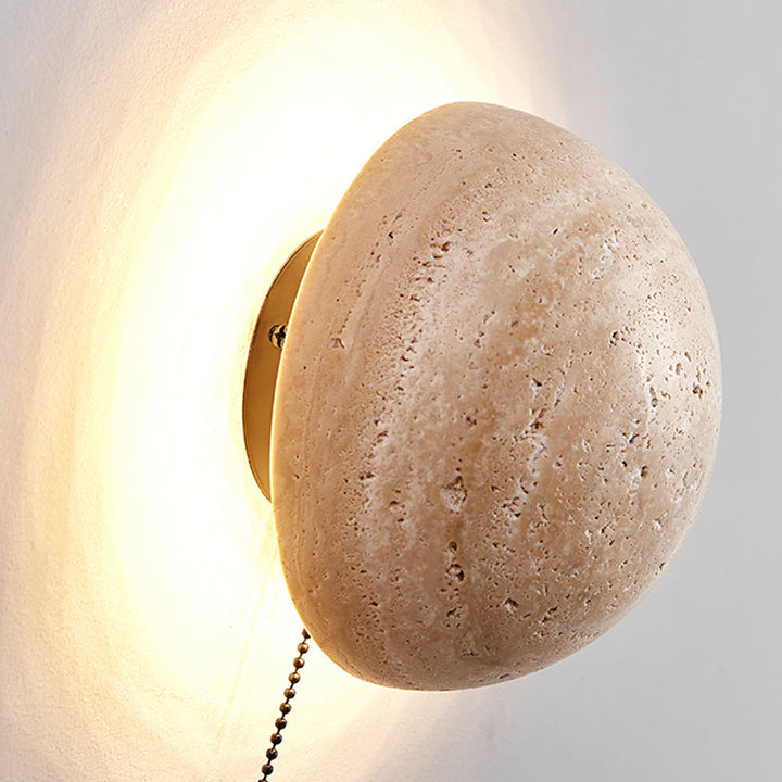 BowLift | Cream wall lamp in Scandinavian style providing cozy light and elegant simplicity