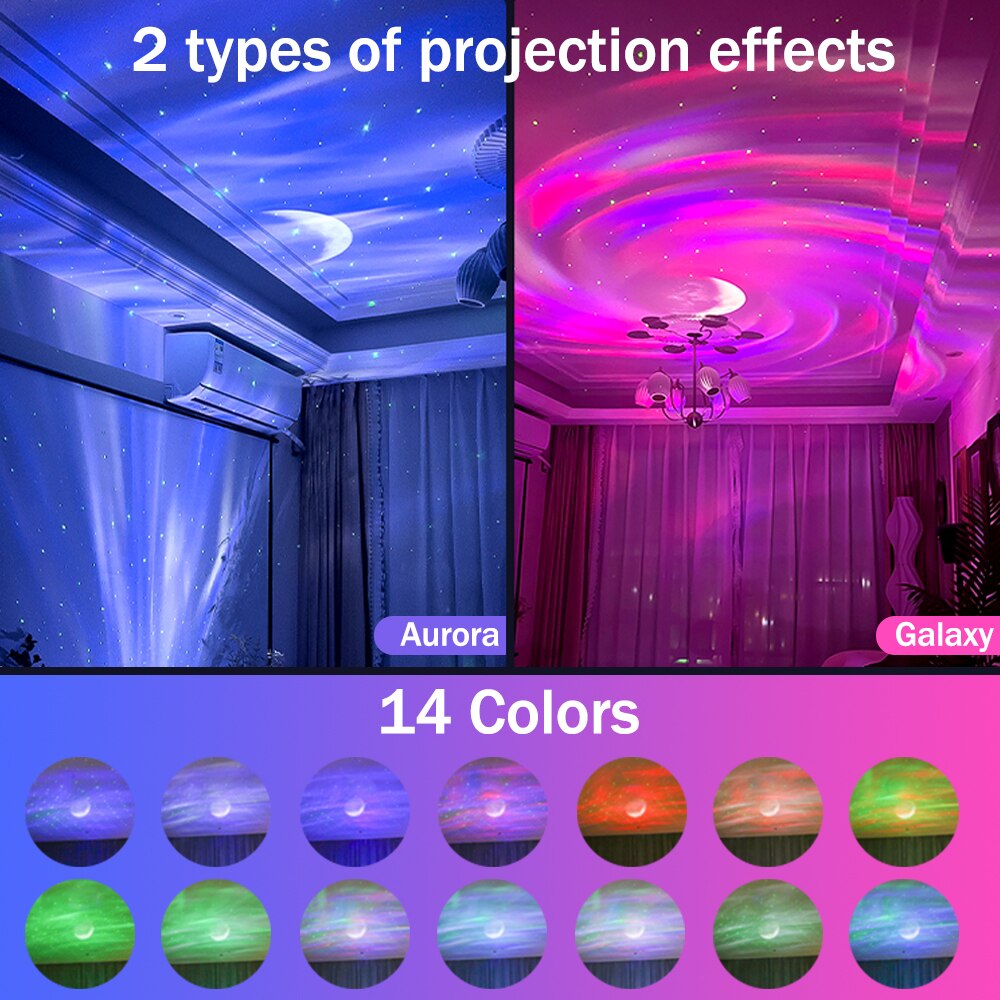 BowLift | Night Nova Galaxy Night Light Projector