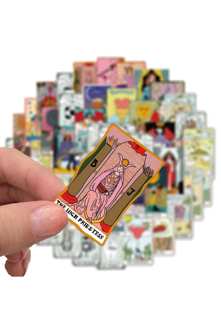 Tarot Doodle Scrapbooking Stickers | Bowlift