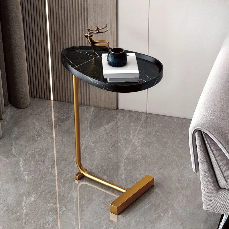 BowLift | C-Shaped Mobile Side Table Ideal for Sofa or Bed