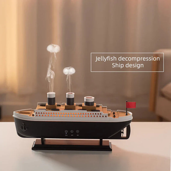 Luxury Ocean Liner Electric Aromatherapy Air Humidifier | Bowlift