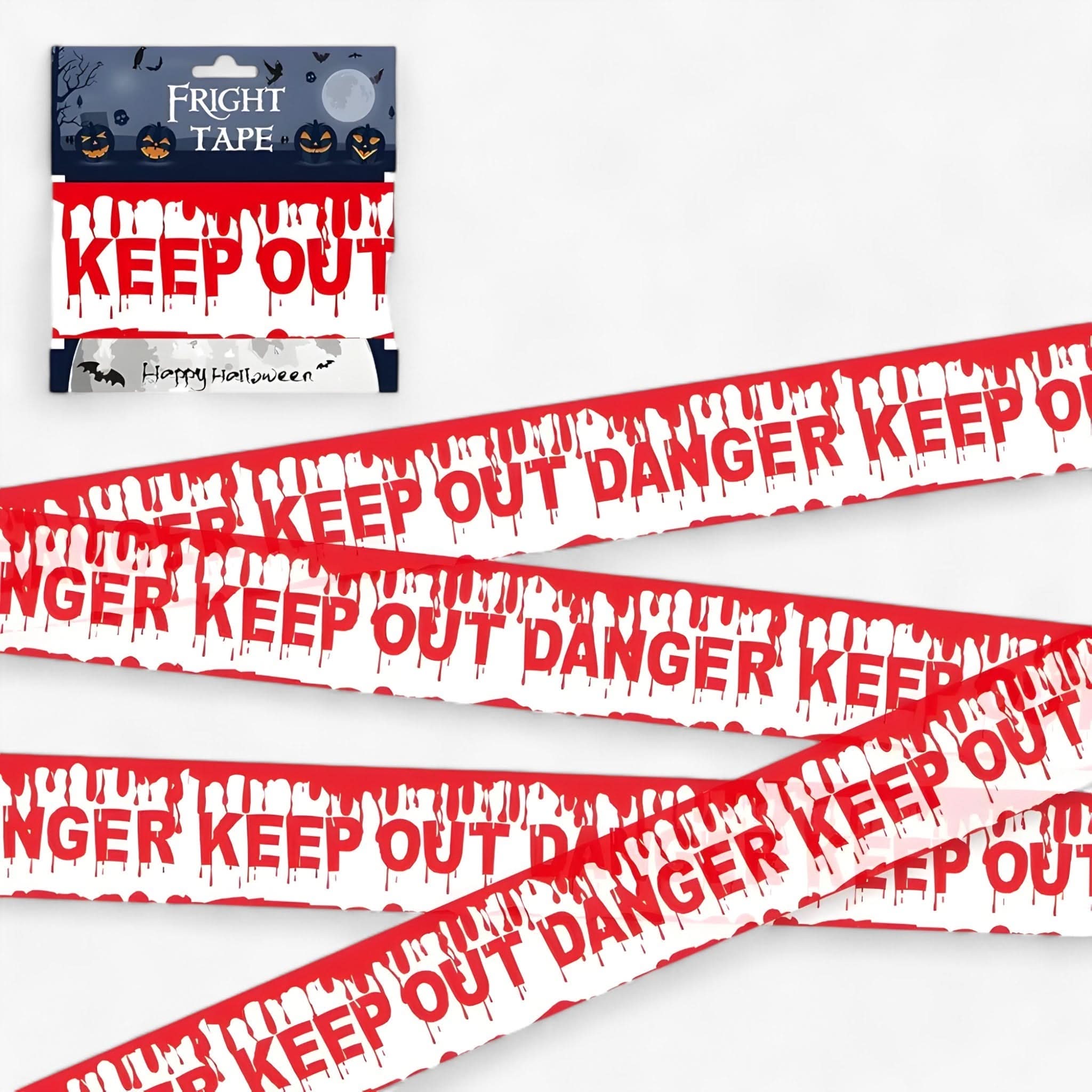 BowLift | Bandeau Warning Skull Halloween - Spooky Party Decoration