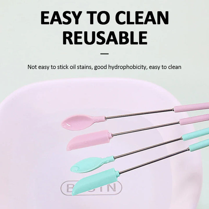 BowLift | Retractable Silicone Scraper Spoon