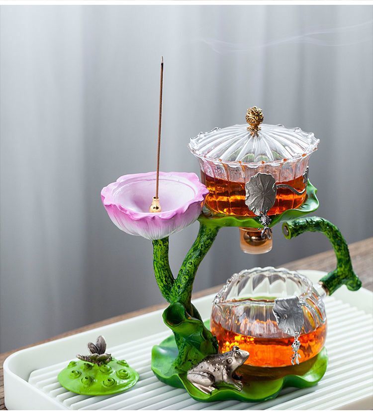 BowLift | Mystic Lotus Incense Teapot