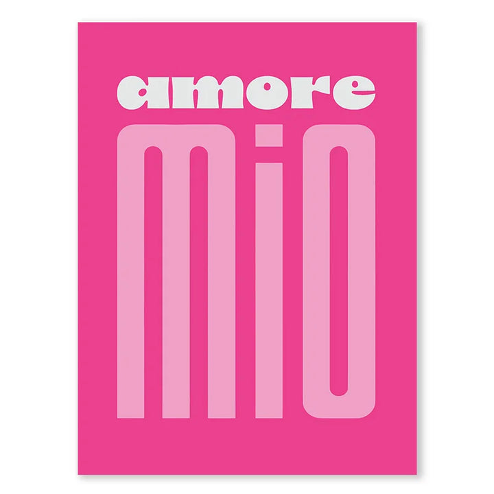Pink Retro Love Quote Wall Art Fine Art Canvas Prints Typographic Pictures For Bedroom Living Room Hotel Room Modern Apartment Wall Art Decor | Bowlift