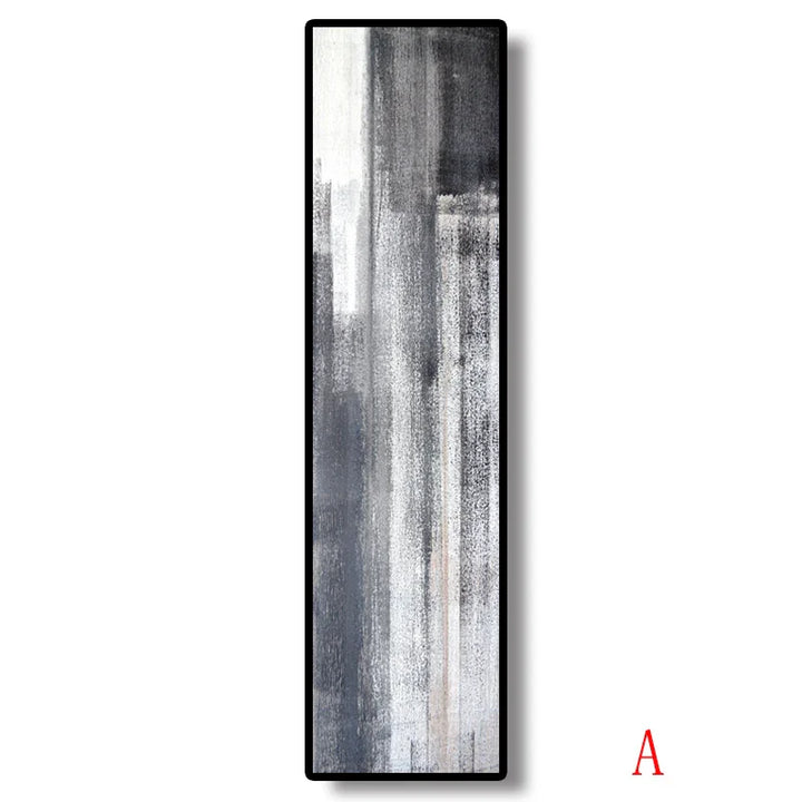 Urban Gray Abstract Wall Art Fine Art Canvas Prints Vertical Horizontal Format Pictures For Modern Living Room Bedroom Home Office Decor | Bowlift