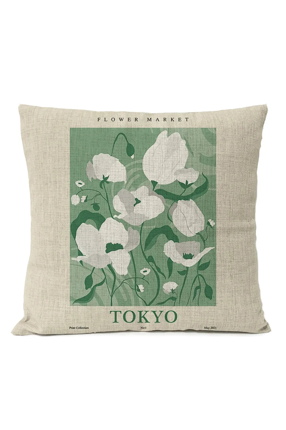 Moon Floral Pillowcase | Bowlift