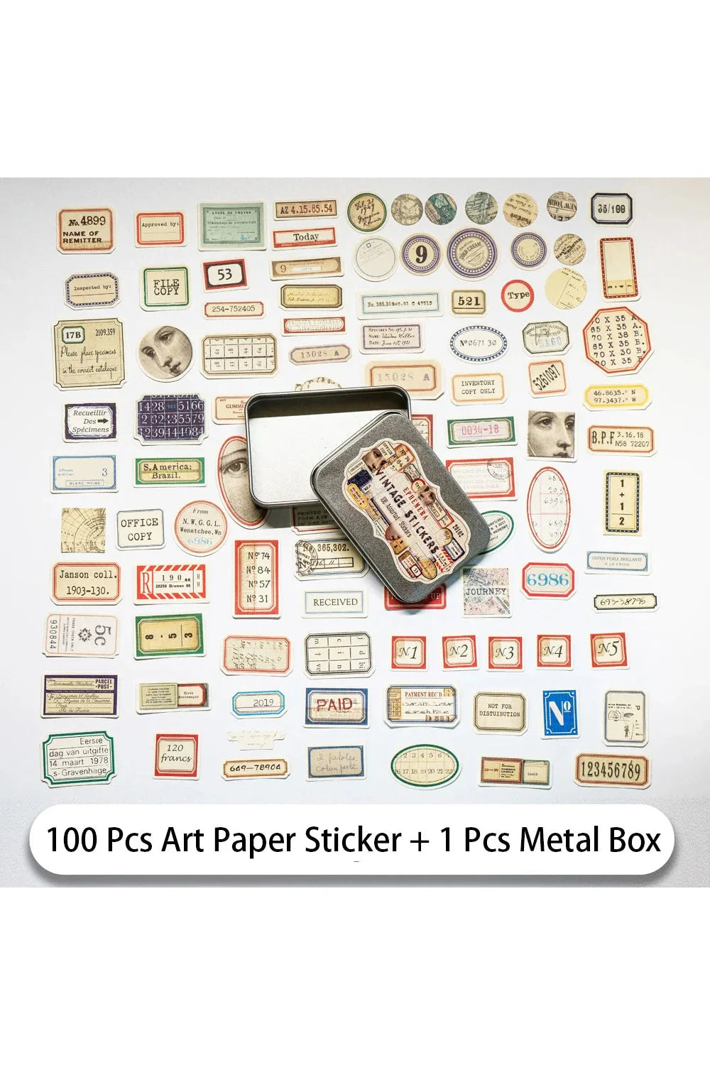 Ephemera Scrapbooking Stickers | Bowlift