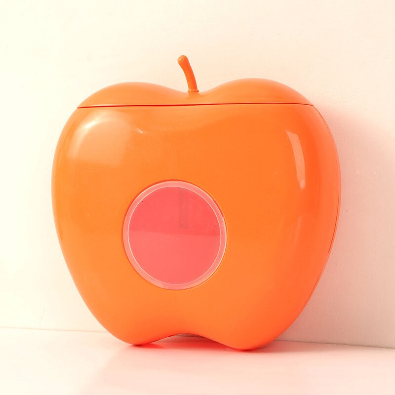 BowLift | Apple Shaped Wall Mounted Disposable Plastic Wrap Container