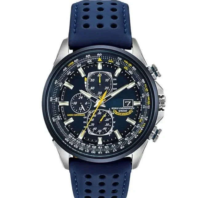 BowLift | Men’s Stainless Steel Chronograph Watch with Calendar