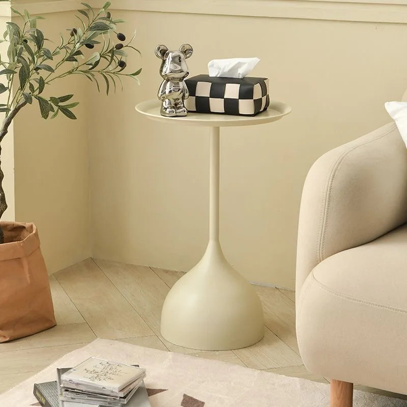 BowLift | Scandinavian Round Side Table of Metal