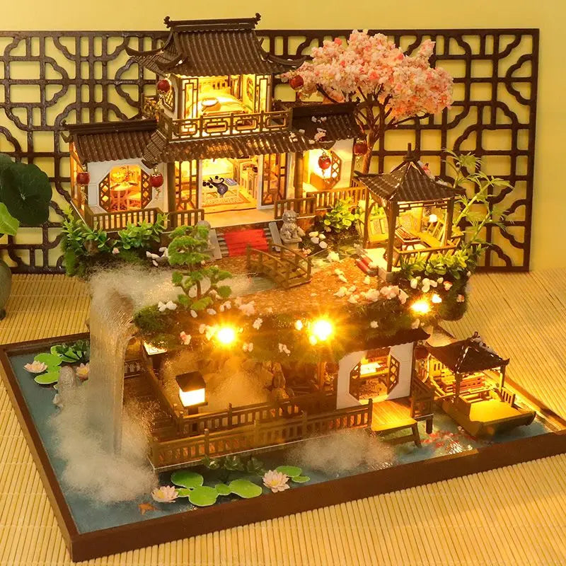 BowLift | DIY Wooden Chinese Ancient Casa Miniature Building Kit