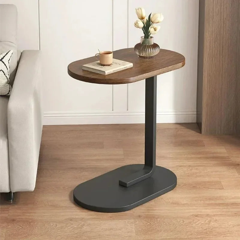 BowLift | C Shaped Side Table Modern Compact and Lightweight Design