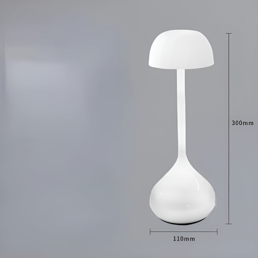 BowLift | LumiTouch Wireless LED Table Lamp – Elegant, Dimmable and Modern