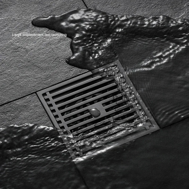 AquaShield Square Stainless Steel Floor Drain Bowlift