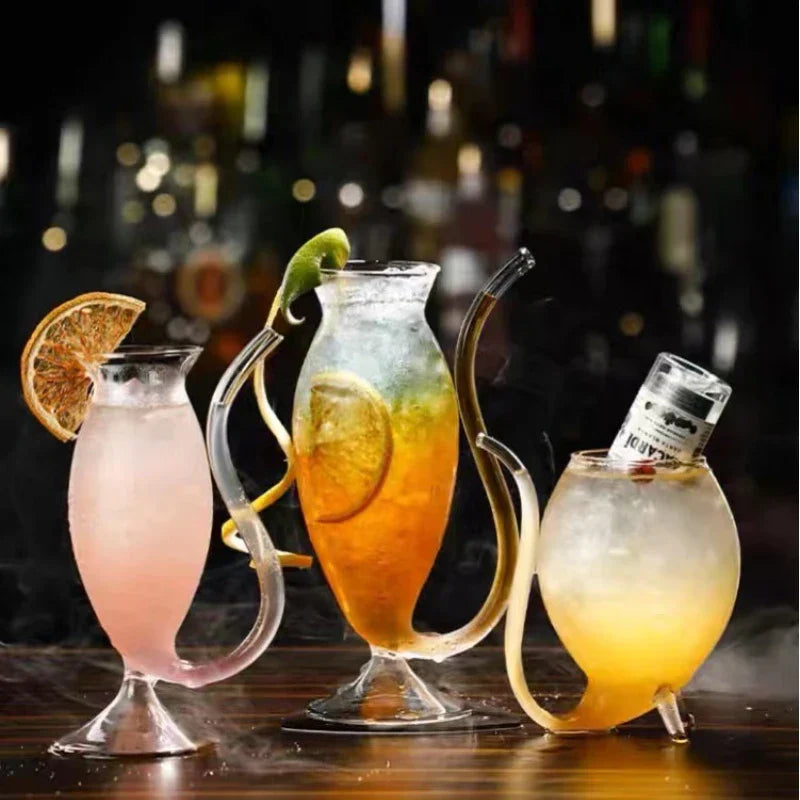 Creative Geometric Wine & Cocktail Glasses | Bowlift