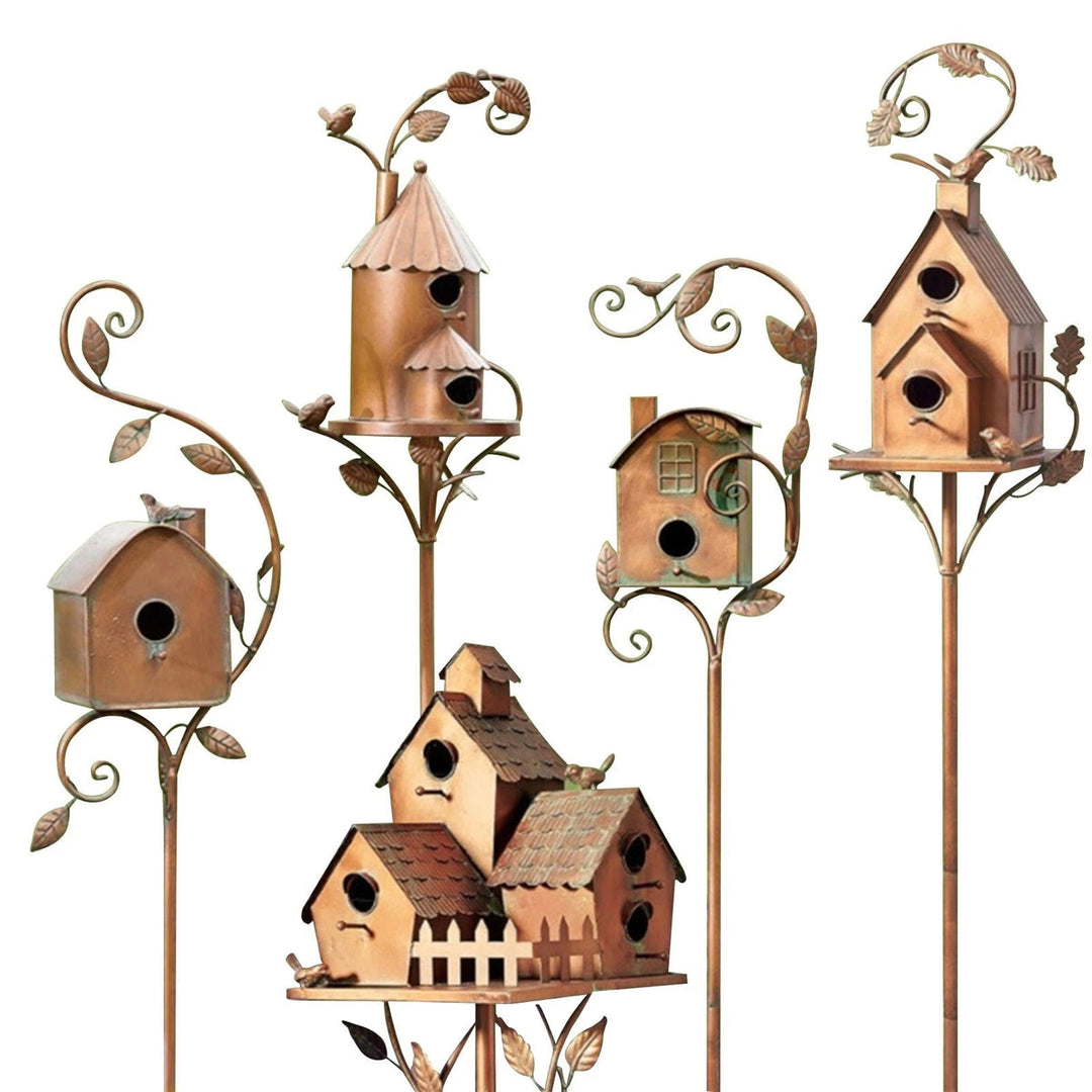 BirdHaven decorative birdhouse for the garden Bowlift