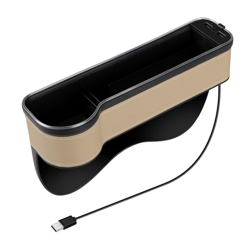 BowLift | USB Charging LED Car Seat Gap Organizer