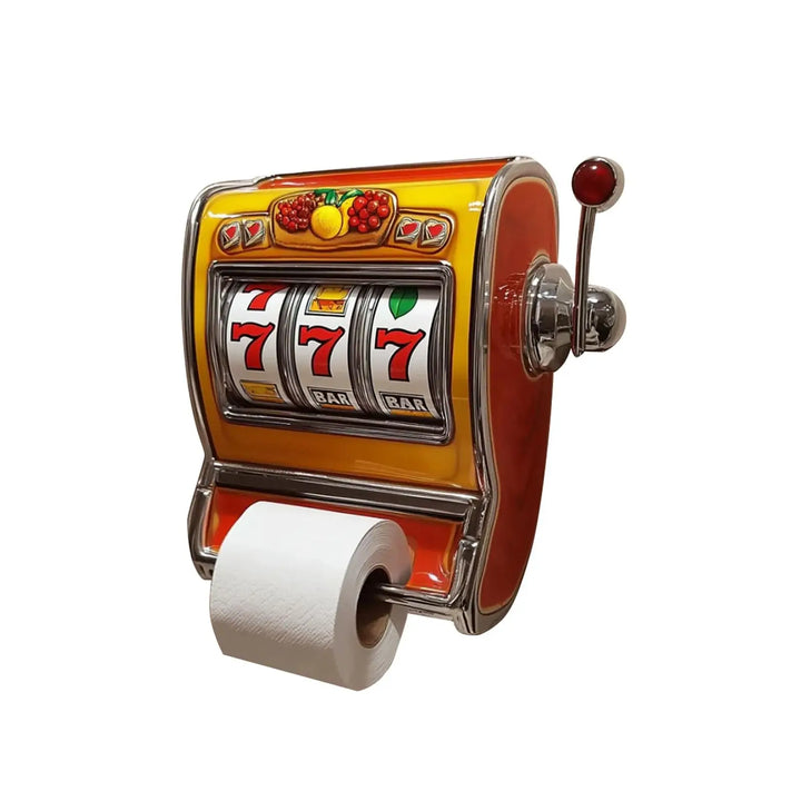 BowLift | Slot Machine Toilet Roll Holder