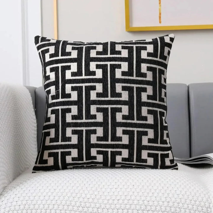 BowLift | Embroidered Cushion without Filling for Sofa and Living Room