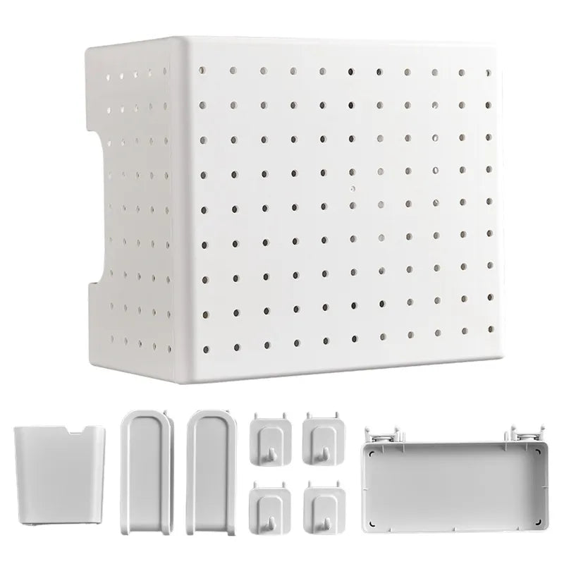 BowLift | Kitchen Organizer Wall-Mounted Hole Board Storage Rack