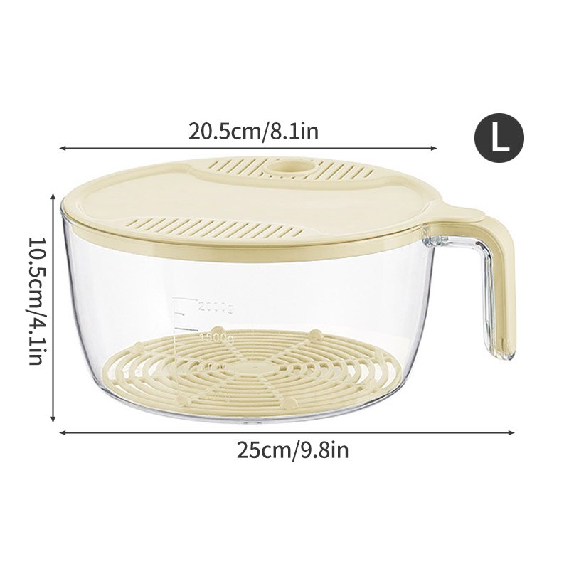 BowLift | Easy Rice Washer Filter Strainer Basket