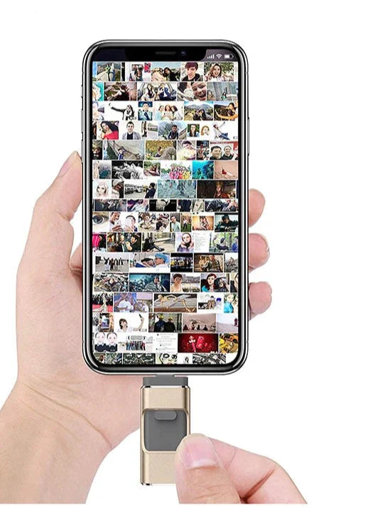 BowLift | DataFlex 4-in-1 Memory Stick – USB Storage for Phone, Tablet and PC