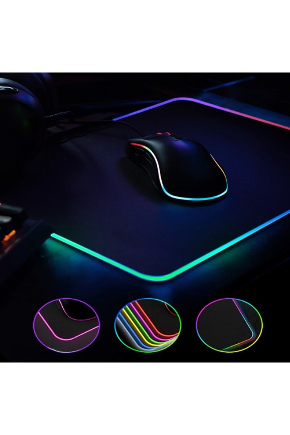 LED Gaming Mouse Pad | Bowlift