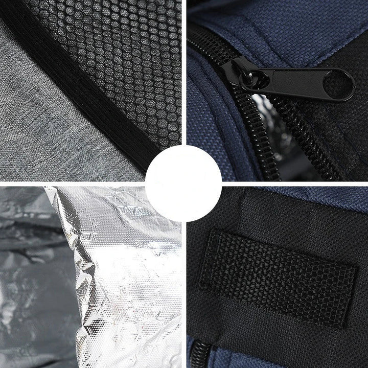 BowLift | Cooltiva Insulated Bottle Bag 10×10×29 cm | Portable Cooler Bag made of Oxford Fabric | For Travel, Sports & Outdoor