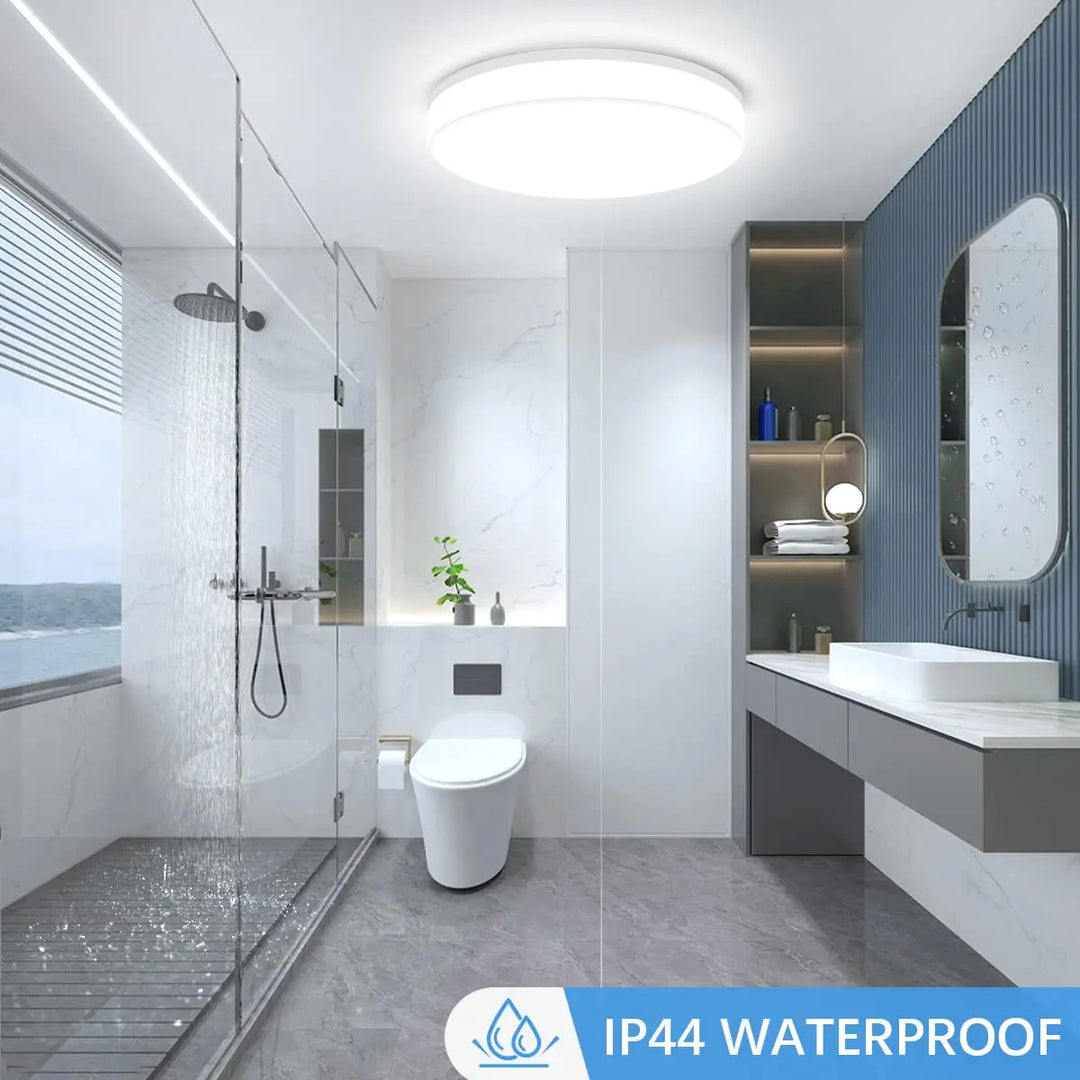 BowLift | IRALAN Ultra-thin Round LED Ceiling Light - Versatile Lighting for Any Room, 18W to 48W Options