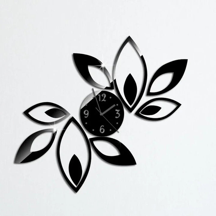 DecoTime Clock - Stylish 3D Acrylic Wall Clock Bowlift