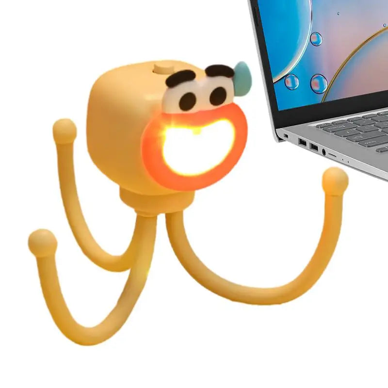 BowLift | Adjustable Octopus Night Lamp Phone Holder