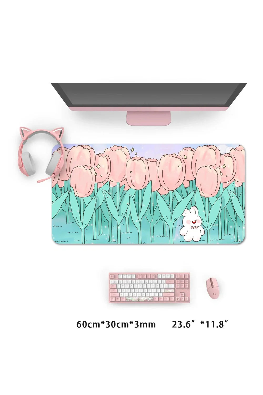 Tulip Desk Mat | Bowlift