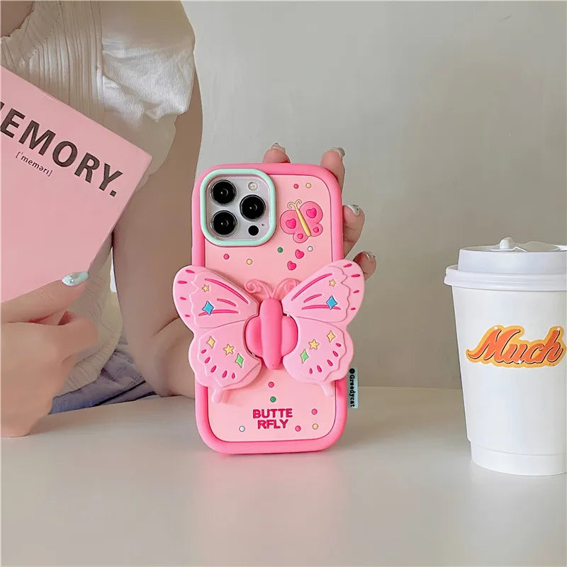 BowLift | Lovely 3D Folded Butterfly Shockproof iPhone Case