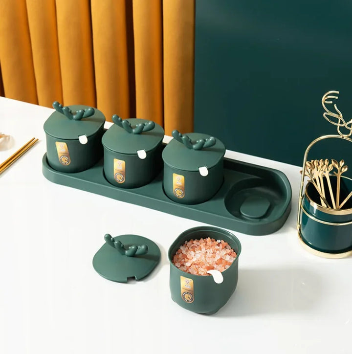 BowLift | Stylish spice organizer with practical spoons