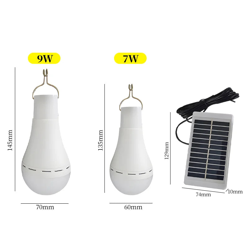 BowLift | SolaGlow LED Solar Camping Light | Waterproof & Rechargeable | With USB & Solar Power | For Tent, Garden & Emergencies