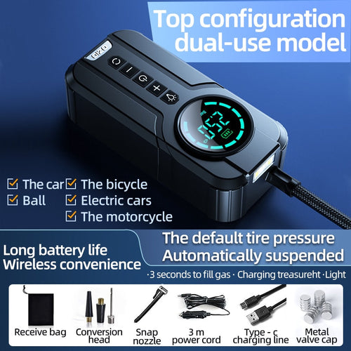 BowLift | CarBoost Smart Digital Tire Inflator