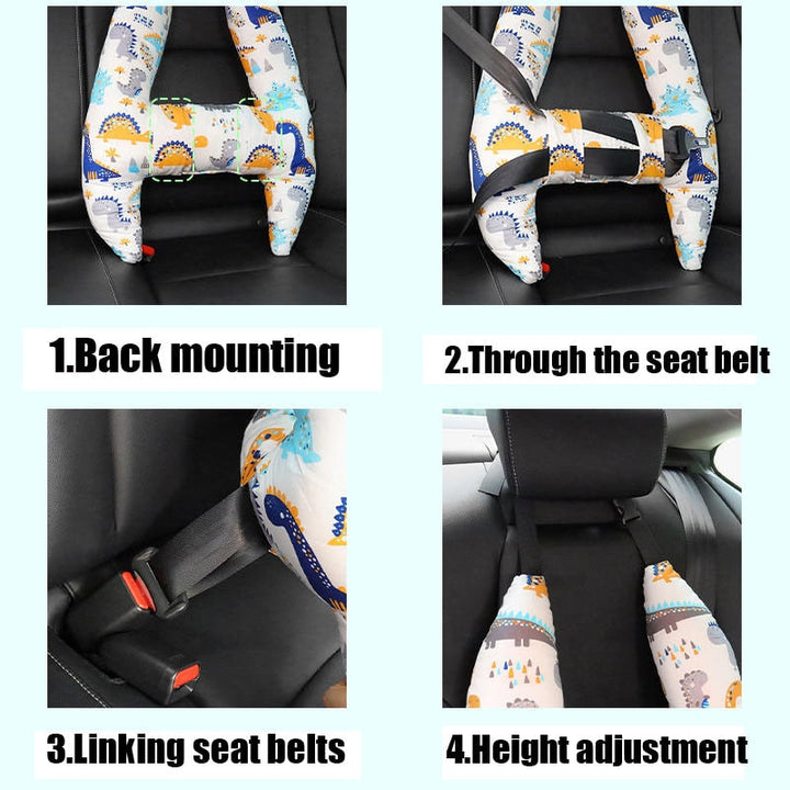 BowLift | Journey Ready Cartoon Children Travel Pillow