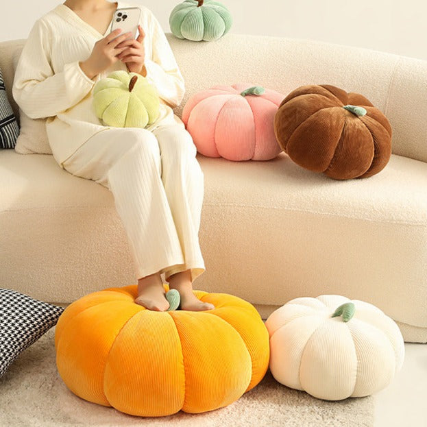 Fluffy Pumpkin Cushion | Bowlift