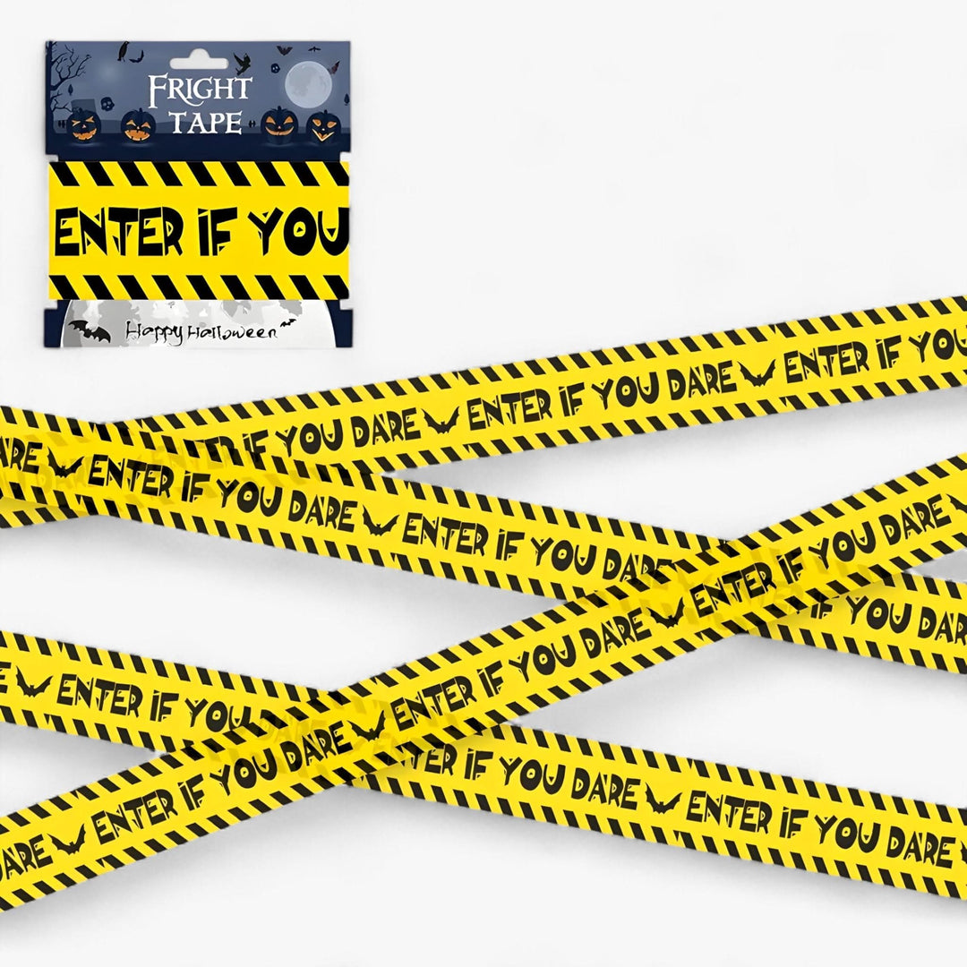 BowLift | Bandeau Warning Skull Halloween - Spooky Party Decoration