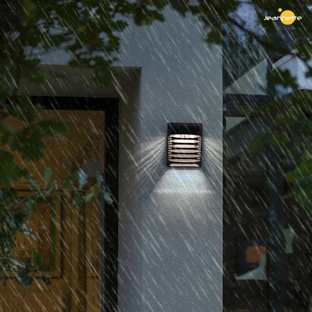 BowLift | Solar LED Garden Wall Light – Solar-powered outdoor lighting for patio and garden