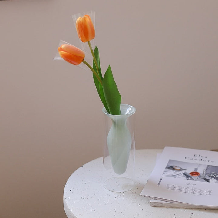 Bubbly Glass Vases - Opaque | Bowlift