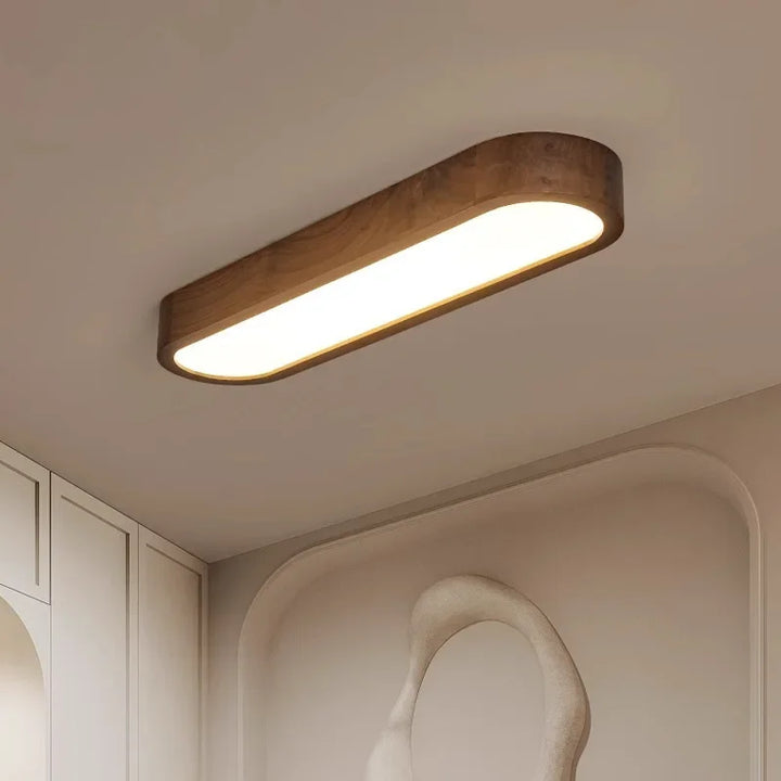 BowLift | Energy-saving Wooden LED Ceiling Lamp
