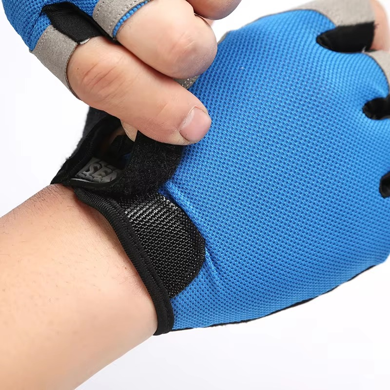 BowLift | Breathable Anti Slip Shock Absorbing Half Finger Cycling Gloves