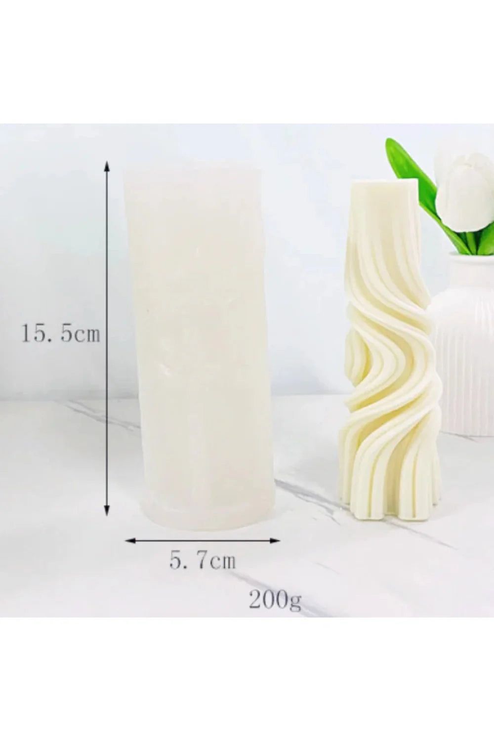 Pillar candle mold DIY | Bowlift