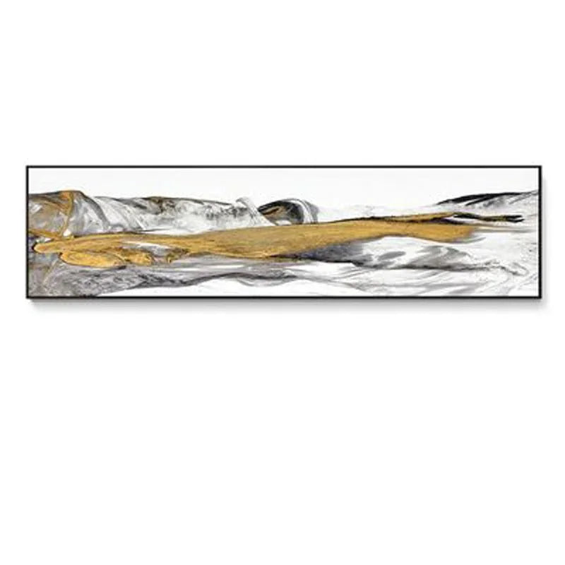 Modern Abstract Wide Format Wall Art Fine Art Canvas Prints Pictures For Living Room Above The Sofa Art For Bedroom Above The Bed | Bowlift
