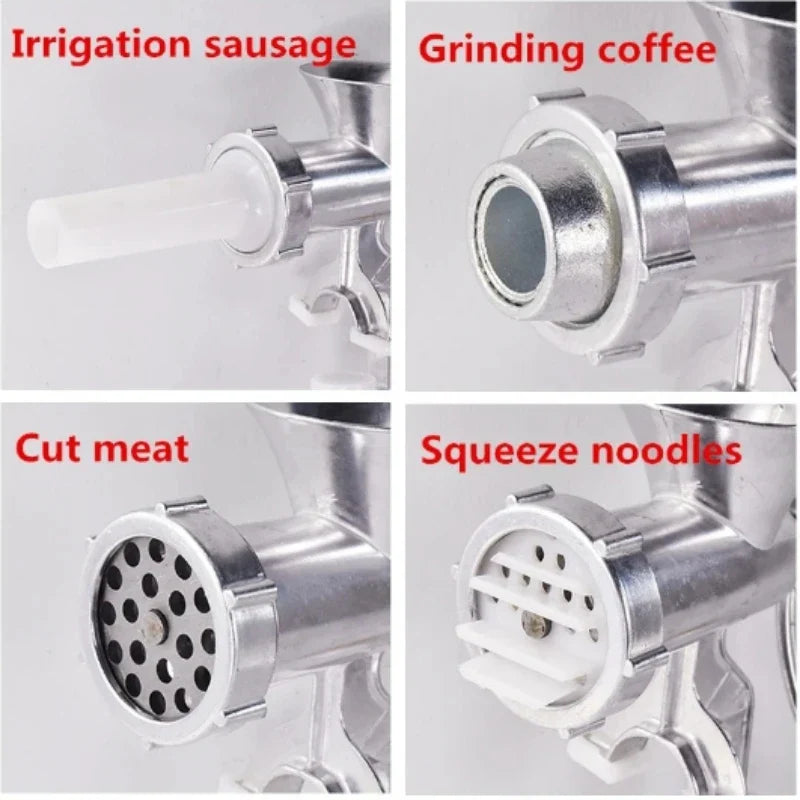 BowLift | Meat Grinder Kraftivo | Manual | Aluminum Alloy | For Ground Meat, Sausages & Dough
