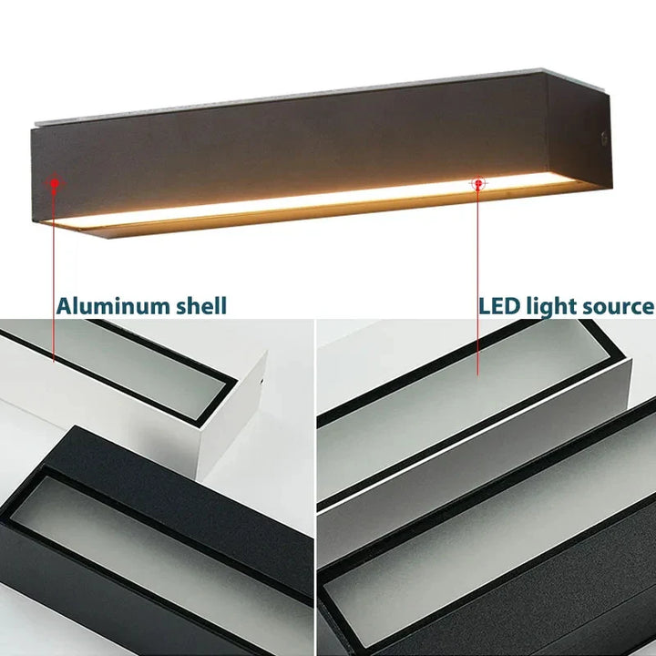 BowLift | LUMAVIA SolarGlow Solar Garden Lamp LED | Waterproof & Super Bright | House Number Lighting | For Balcony, Wall & Entrance