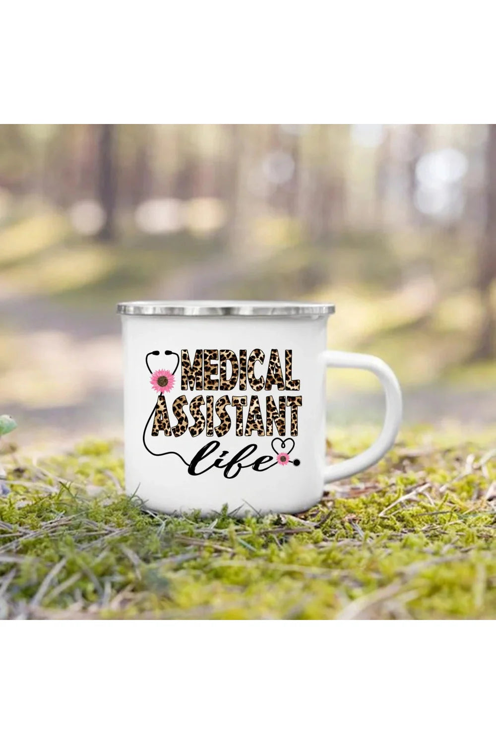 Life Enamel Coffee Mug | Bowlift